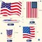 200PCS 4th of July Party Supplies – Plates, Napkins, Cups, Banners & Food Tray